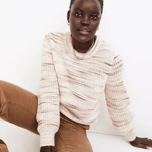 Striped Cream Sweater